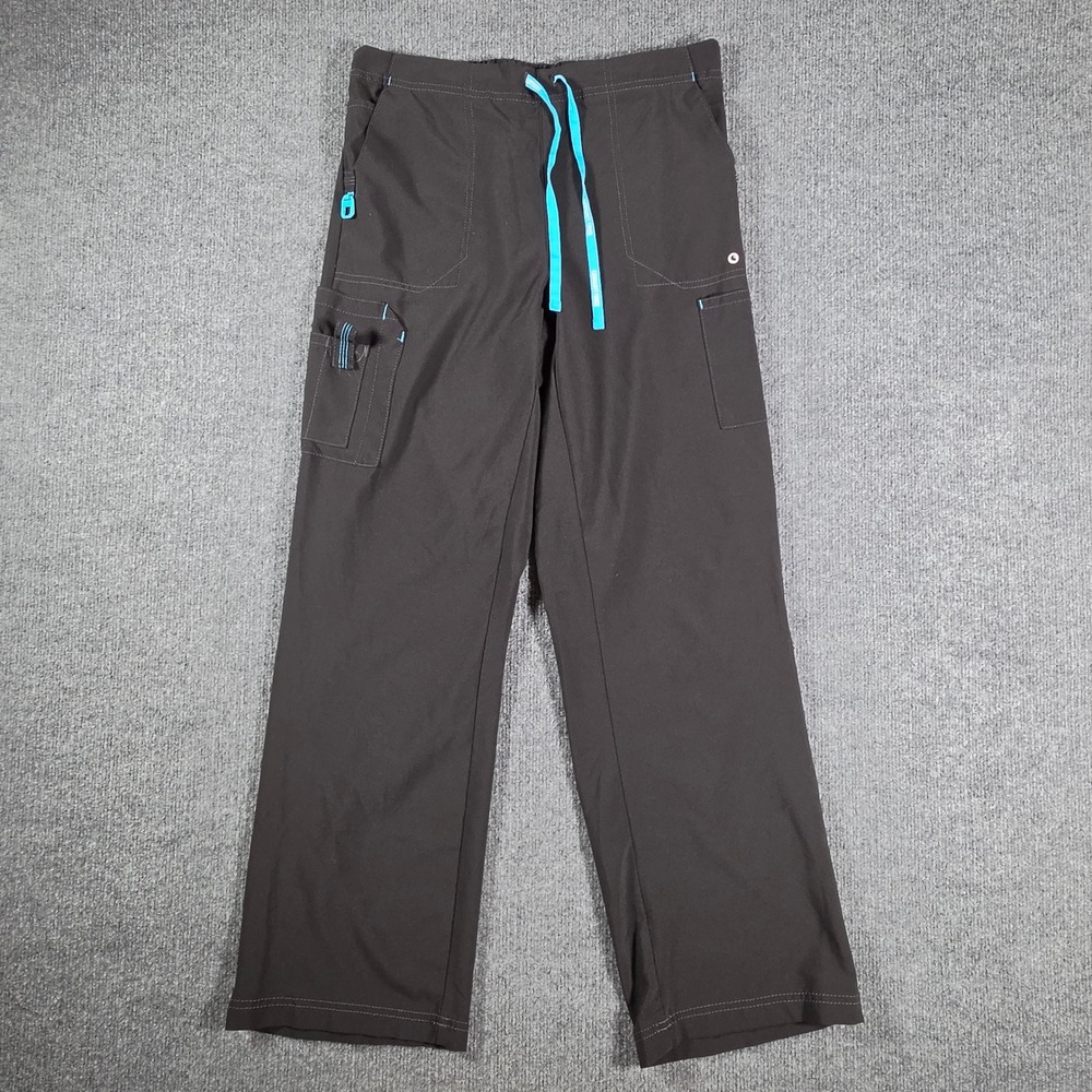 Carhartt Force Mens Scrub Pants Medium Regular Black and Blue C52110